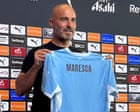 Enzo Maresca Akui Tantangan Besar Gantikan Pep Guardiola di Manchester City