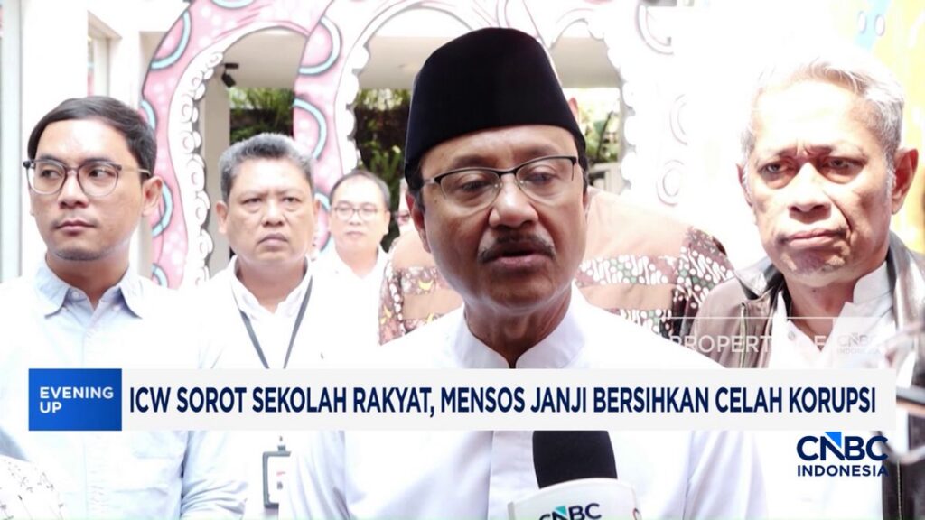 ICW Ungkap Kejanggalan Dana Bantuan Sekolah Rakyat, Mensos Berkomitmen Berantas Korupsi