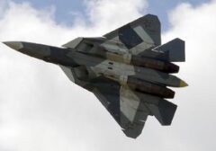 Jet Tempur Siluman Sukhoi Su-57 Jatuh di Wilayah Moskow