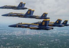 Pesawat Tempur Blue Angels AS Terbang Terlalu Dekat Pengunjung Pantai Pensacola