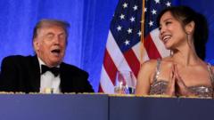 Donald Trump Sindir Media dalam Pidato di Jamuan Koresponden Gedung Putih