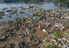 Kampung Tenggelam Bendungan Karian Muncul Kembali Akibat Kemarau Panjang