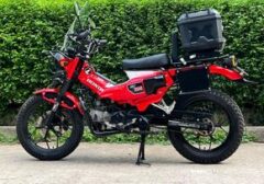 Honda Blade Bertransformasi Gaya Klasik ala CT125