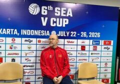 Federico Rampazzo Ungkap Taktik Kunci Kemenangan Vietnam atas Timnas Voli Indonesia di SEA V Cup 2026