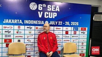 Federico Rampazzo Ungkap Taktik Kunci Kemenangan Vietnam atas Timnas Voli Indonesia di SEA V Cup 2026