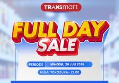 Transmart Gebrak Pasar dengan Diskon Kulkas Polytron 480L di Full Day Sale 26 Juli