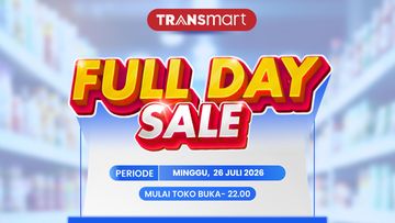 Transmart Gebrak Pasar dengan Diskon Kulkas Polytron 480L di Full Day Sale 26 Juli