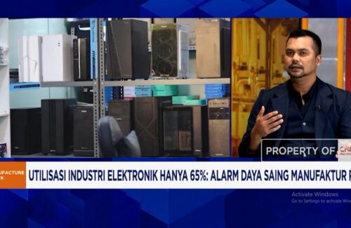 Industri Elektronik Cari Celah Pasar Ekspor Baru di Tengah Utilitas Rendah