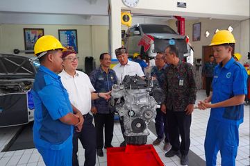 Toyota Sumbang Ribuan Mesin untuk Pengembangan Kompetensi Siswa SMK