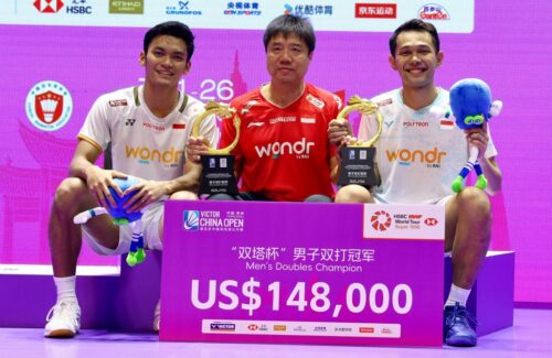 Fajar/Fikri Pertahankan Gelar China Open 2026, Raih Kemenangan Beruntun