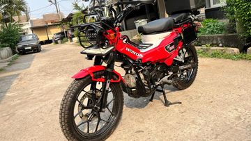 Honda Blade Berubah Wajah Jadi Motor Klasik Adventure, Biaya Modifikasi Rp 80 Juta