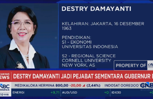 Destry Damayanti Pimpin BI Sementara, Tekankan Kepatuhan pada Aturan