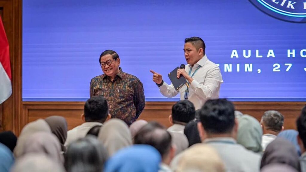 Pramono Anung Temui Seskab Teddy Bahas Program Strategis Jakarta
