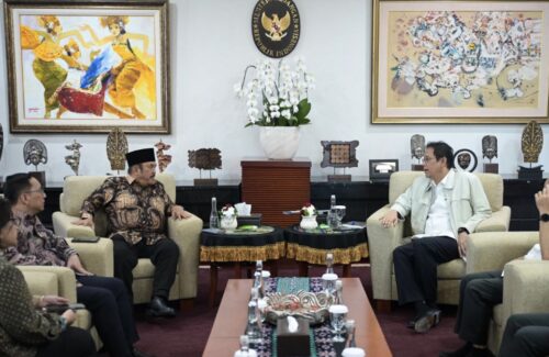 Menteri Purbaya dan Rachmat Bahas Proyek Strategis Nasional di Bappenas