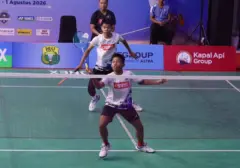 Ahmad/Rizky Kejutkan Kapolri Cup 2026, Singkirkan Unggulan Pertama