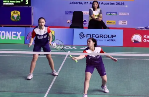 Kapolri Cup 2026: Ganda Putri Jaya Raya Melaju ke Babak 16 Besar