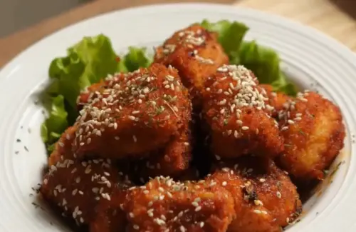 Ayam Goreng Crispy Saus Gochujang Manis Pedas: Kreasi Kuliner Korea yang Mudah Dibuat