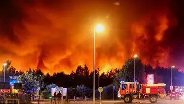 Kebakaran Hutan Mengganas Landa Prancis dan Spanyol, Ribuan Hektare Hangus