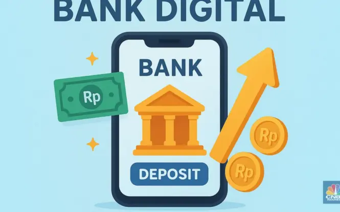 Krom Bank Pimpin Daftar Bunga Deposito Digital Tertinggi 8% per 28 Juli
