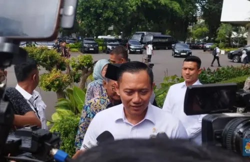 Menteri AHY Laporkan Strategi Antisipasi El Nino ke Presiden Prabowo