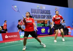 Ganda Taruna Putri Djarum Kudus Melaju ke Babak 16 Besar Kapolri Cup 2026