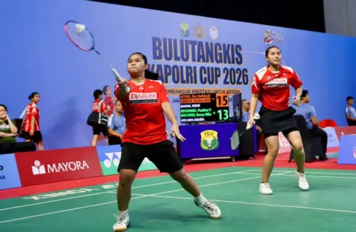 Ganda Taruna Putri Djarum Kudus Melaju ke Babak 16 Besar Kapolri Cup 2026