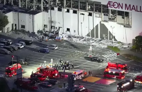 Gempa 7,1 SR Guncang Kumamoto, Jepang: AEON Mall Roboh, Evakuasi Massal Dilakukan
