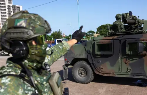 Taiwan Gelar Simulasi Perang, Uji Coba Produksi Senjata Antisipasi Eskalasi Militer dengan China