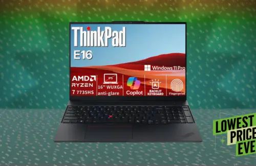 Diskon Menggiurkan: Lenovo ThinkPad E16 Gen 2 16 Inci Kini Turun Harga 41%