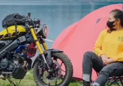 Yamaha XSR 155 Bergaya Adventure Tampil Memukau Berkat Modifikasi 'Bolt-On'