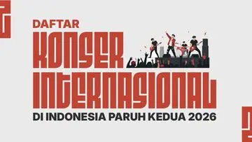 Konser Internasional Meriahkan Jakarta Akhir 2026, 15 Artis Siap Tampil