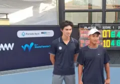 Rafalentino Ali Da Costa dan Ethan David Zapp Lolos ke Babak Kedua Turnamen Tennis Dunia 2026