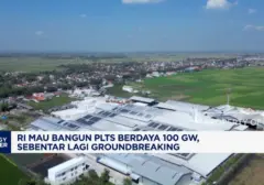 Indonesia Siapkan Pembangunan PLTS 100 GW, Groundbreaking Dimulai 2029