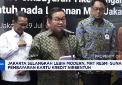 MRT Jakarta Terima Pembayaran Kartu Kredit Nirsentuh, Transaksi Makin Cepat