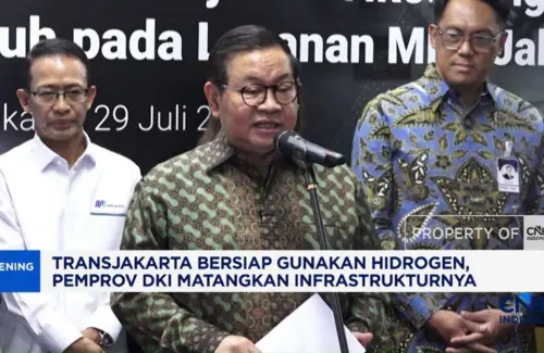 Transjakarta Uji Coba Bus Hidrogen, DKI Persiapkan Infrastruktur Pendukung