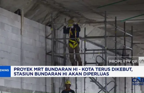 Progres MRT Fase 2A Bundaran HI-Kota: Stasiun Diperluas, Target Operasi 2027