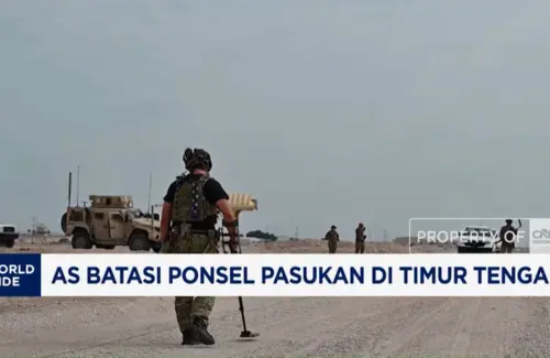 AS Larang Ponsel untuk Pasukan di Timur Tengah Demi Keamanan Data