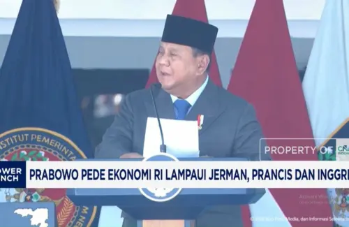 Optimisme Prabowo: Ekonomi RI Diprediksi Melampaui Jerman, Prancis, dan Inggris di Masa Depan