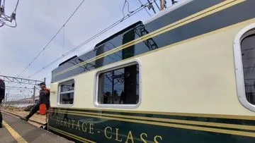Prabowo Uji Coba Kereta Mewah "Nusantara Explorer" Rute Semarang-Batang
