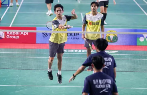 Grendly/Vito Melaju ke Semifinal Kapolri Cup 2026 Usai Kalahkan Pasangan Jatim