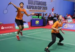 Moses/Reya Melaju ke Semifinal Kapolri Cup 2026, Bidik Gelar Juara