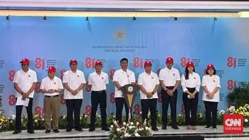 Presiden Prabowo Pimpin Upacara HUT ke-81 RI di Istana Merdeka, IKN Juga Gelar Perayaan