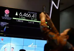 Indeks Saham JCI Melambung di Akhir Pekan, Ditutup Naik 0,55%