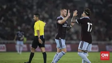 Aston Villa Tundukkan Indonesia All Stars 3-1 di SUGBK