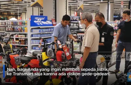 Transmart Full Day Sale: Sepeda Listrik Turun Harga Hingga 70% di 2 Agustus 2026