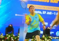Kapolri dan Menteri ESDM Adu Raket di Penutupan Kapolri Cup 2026