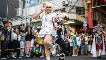 Cosplayer Dunia Bertarung Melawan Panas Ekstrem di Nagoya untuk World Cosplay Summit