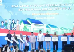 BNI Fasilitasi Akad Massal KPR Subsidi untuk 62.710 Keluarga