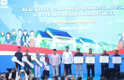 BNI Fasilitasi Akad Massal KPR Subsidi untuk 62.710 Keluarga