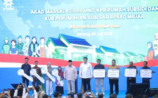 BNI Fasilitasi Akad Massal KPR Subsidi untuk 62.710 Keluarga